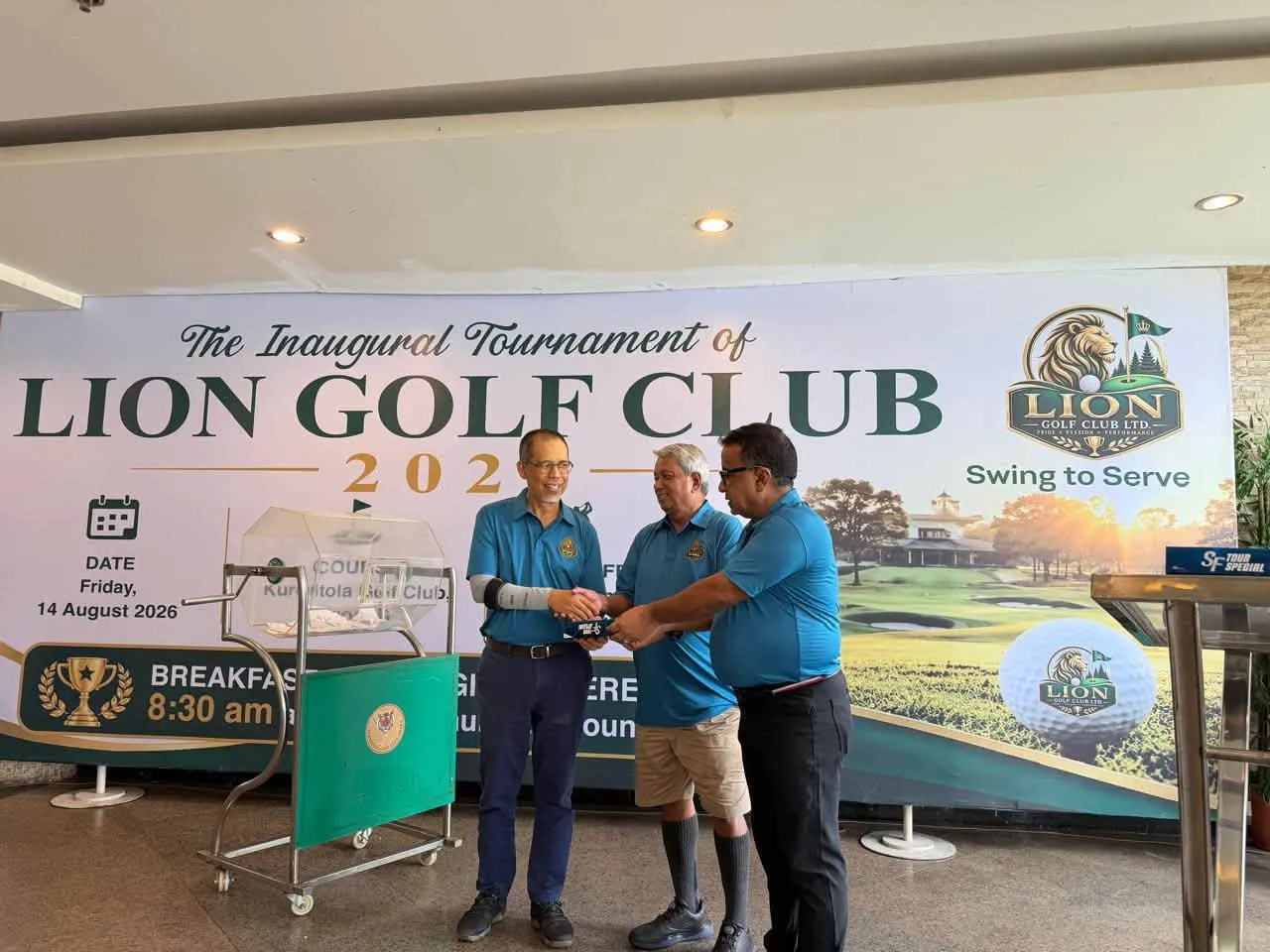 The inaugural LION Golf Club tournament, 2026
